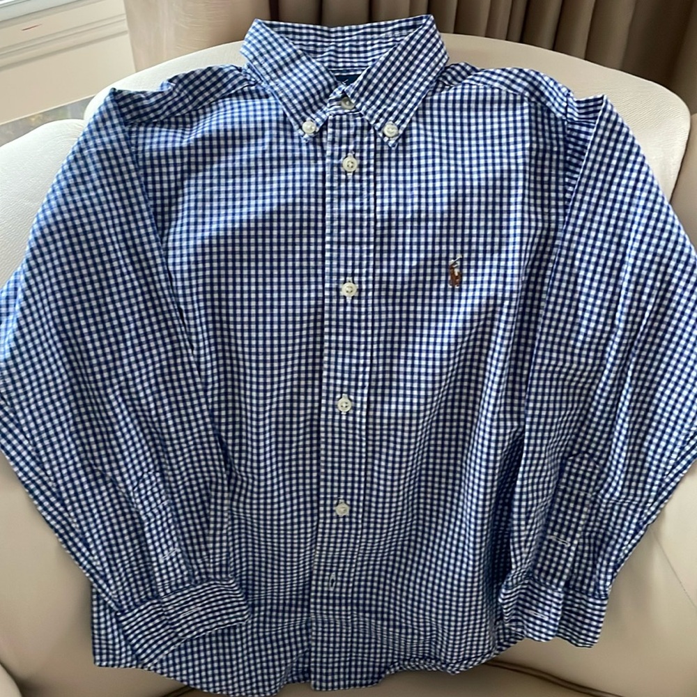 Ralph Lauren Iconic Oxford shirt for boys